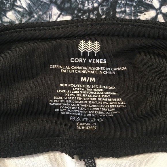 CORY VINES Lane Abstract-Print Leggings - Picture 5 of 5